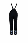 Cotton 320GSM Quilted Workwear Bib Overalls 3M 9910 Silver Reflective Strips