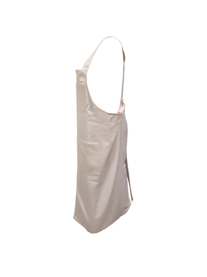 195 GSM Chef Uniform Bib Apron Polyester 80% Cotton 20% Pink Color