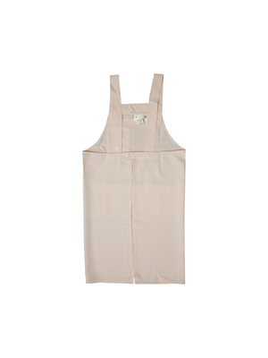 195 GSM Chef Uniform Bib Apron Polyester 80% Cotton 20% Pink Color