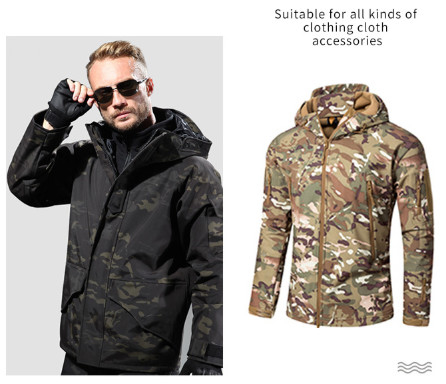 330 GSM 100% Polyester Protective Special Fabrics Fabric Printing Camouflage Style