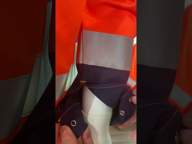 Прокладка сплетенная Sattin оранжевой 250GSM отражательной куртки ретро 3M 9910